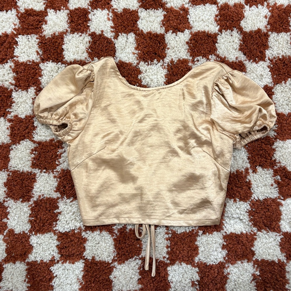 PacSun Lace Up Back Top